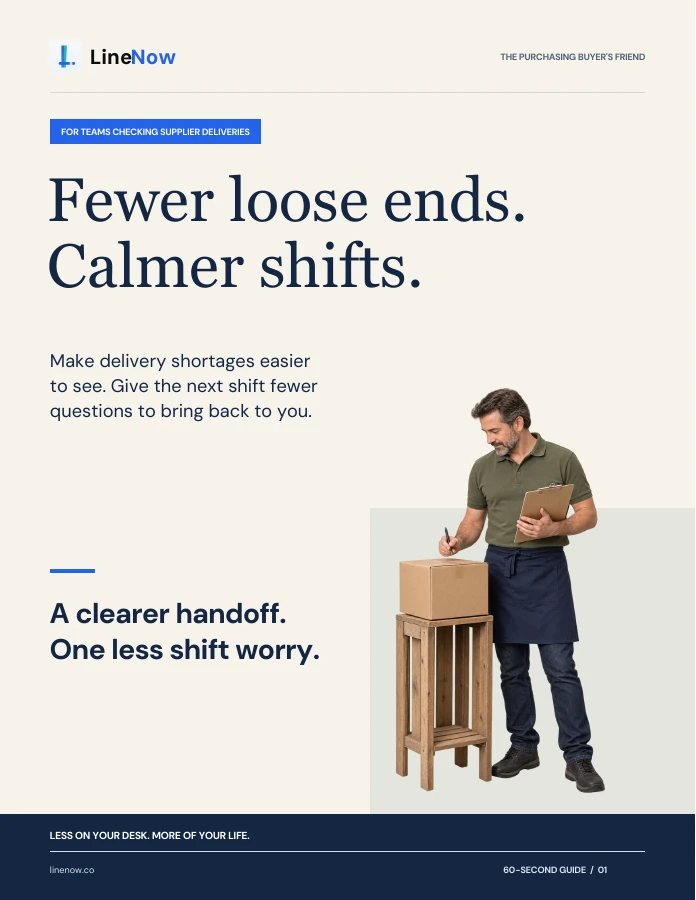 Cover of Fewer loose ends. Calmer shifts.